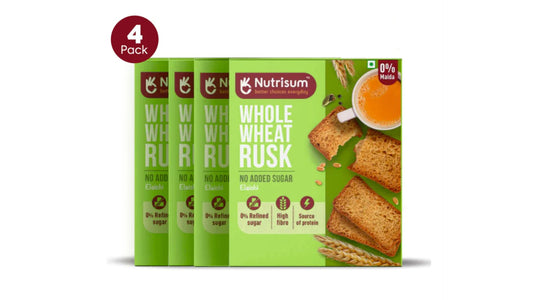 Discovering Nutrisum's Elaichi Rusk: A Flavorful Twist to Traditional Snacking