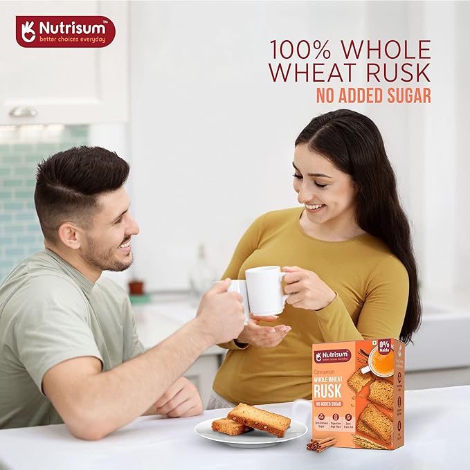 Cinnamon Whole Wheat Rusk | Pack of 2