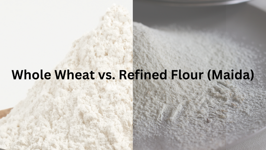 Unveiling the Nutritional Powerhouse: Whole Wheat vs. Refined Flour (Maida)