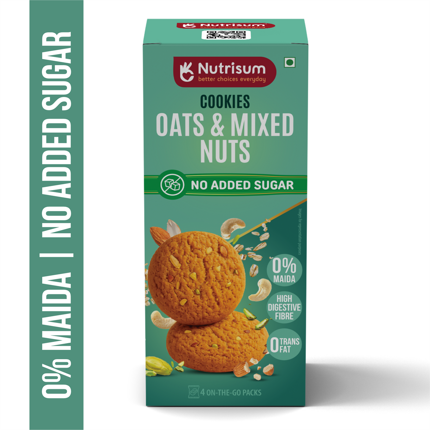 Mixed Nuts Oats Cookies