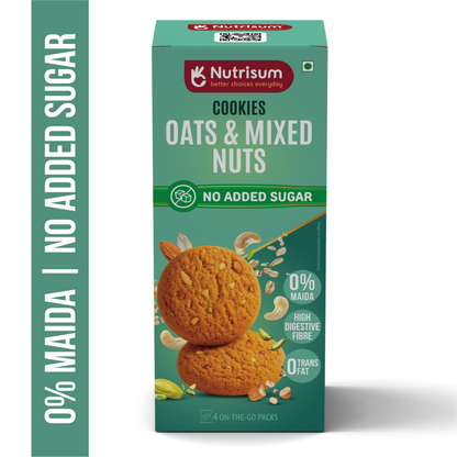 Mixed Nuts Oats Cookies