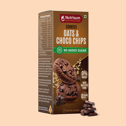 Oats & Choco Chip Cookies