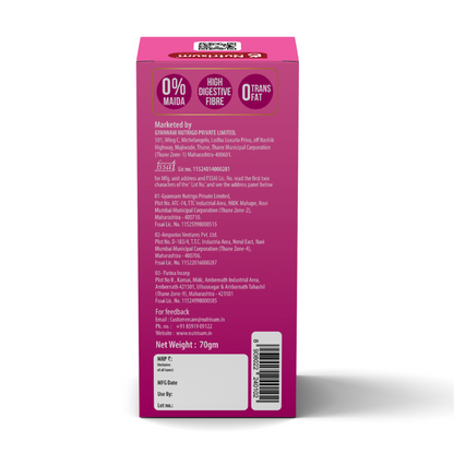 Mixed Berries Oats Cookies | Pack of 2