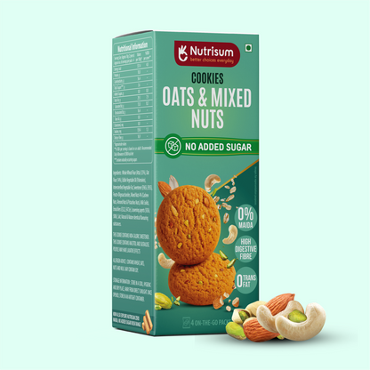 Mixed Nuts Oats Cookies