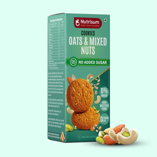 Mixed Nuts Oats Cookies