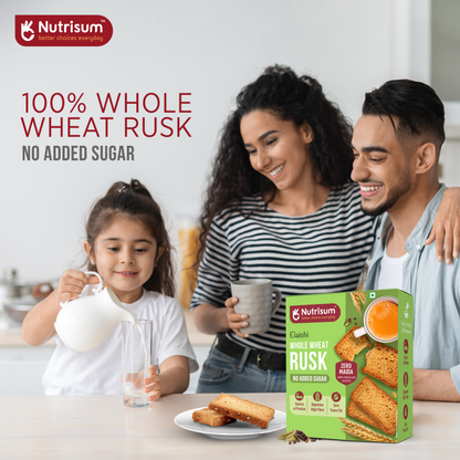 Elaichi Whole Wheat Rusk