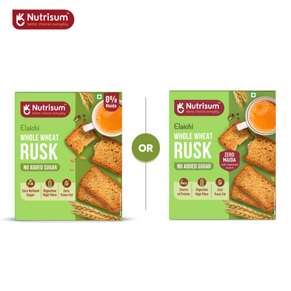 Elaichi Whole Wheat Rusk