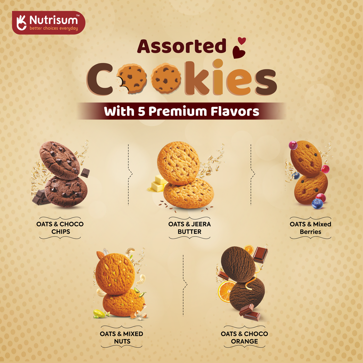 Nutrisum Assorted Cookies Gift Hamper