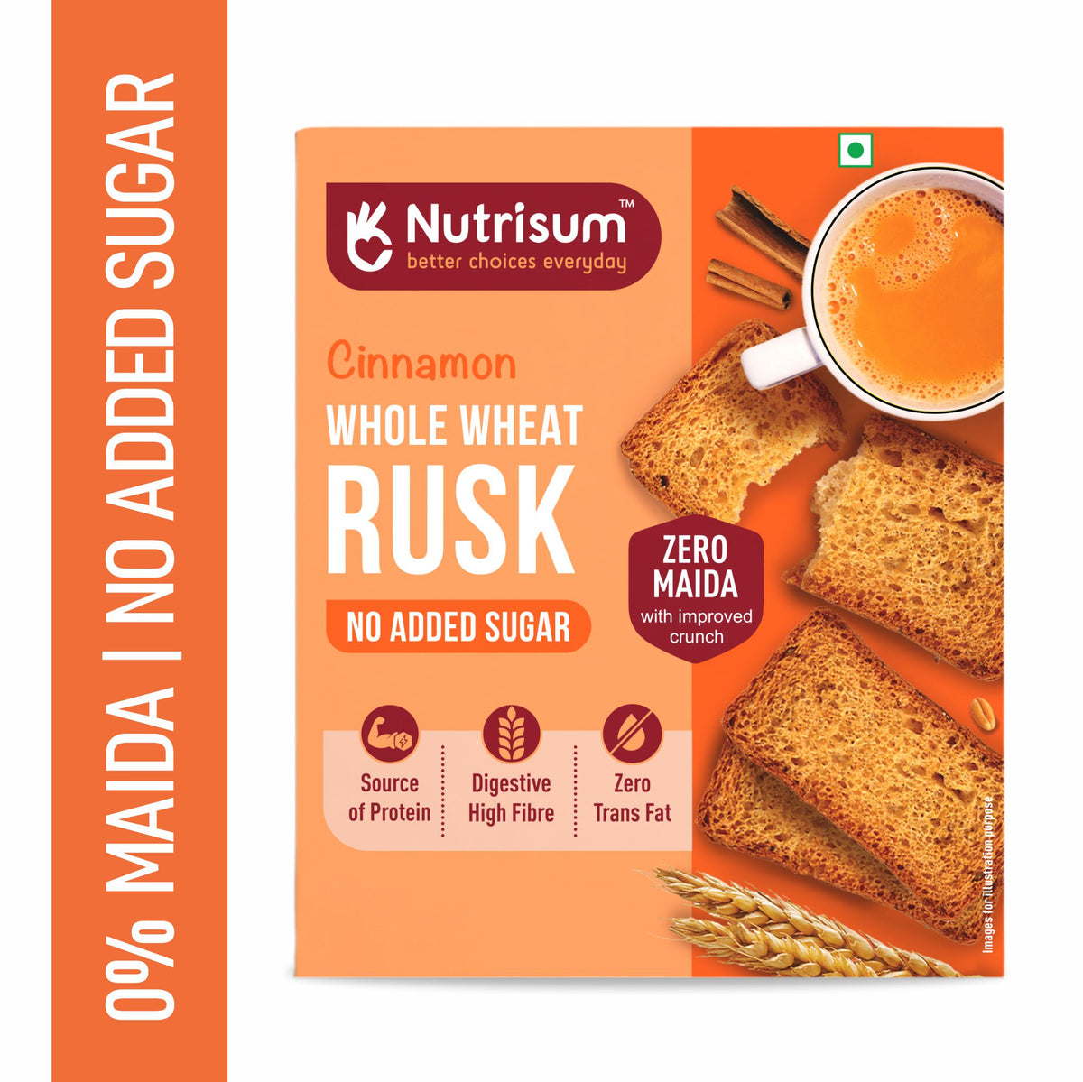 Cinnamon Whole Wheat Rusk