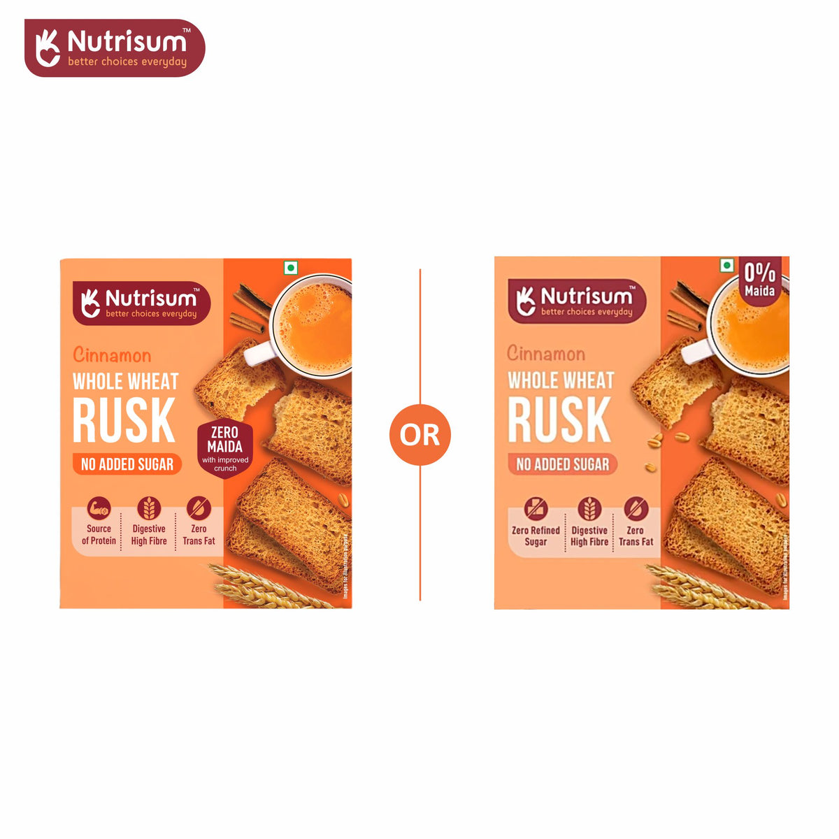 Cinnamon Whole Wheat Rusk