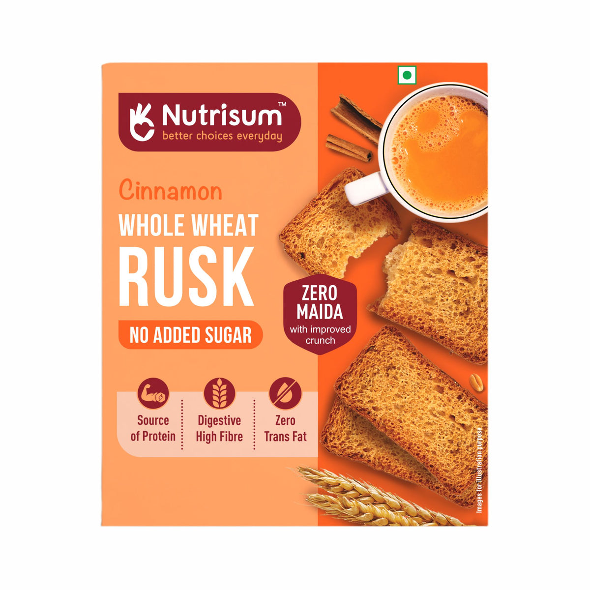 Cinnamon Whole Wheat Rusk