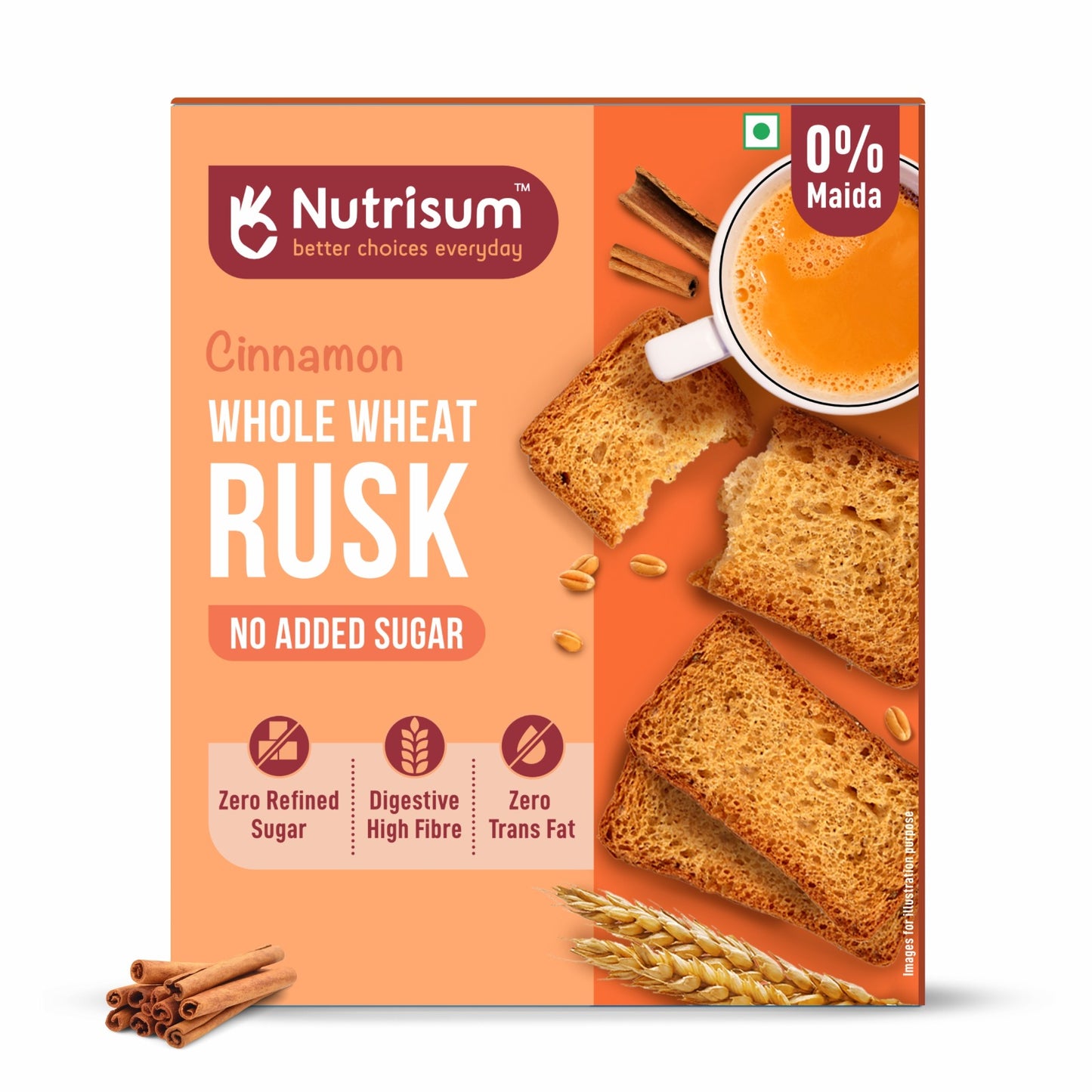 Cinnamon Whole Wheat Rusk